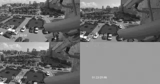 Установка систем видеонаблюдения на парковке в Спасске-Дальнем в октябре